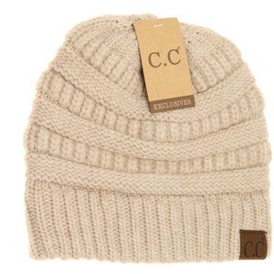 Mixed Soft Yarn Beanie HAT888  81-5